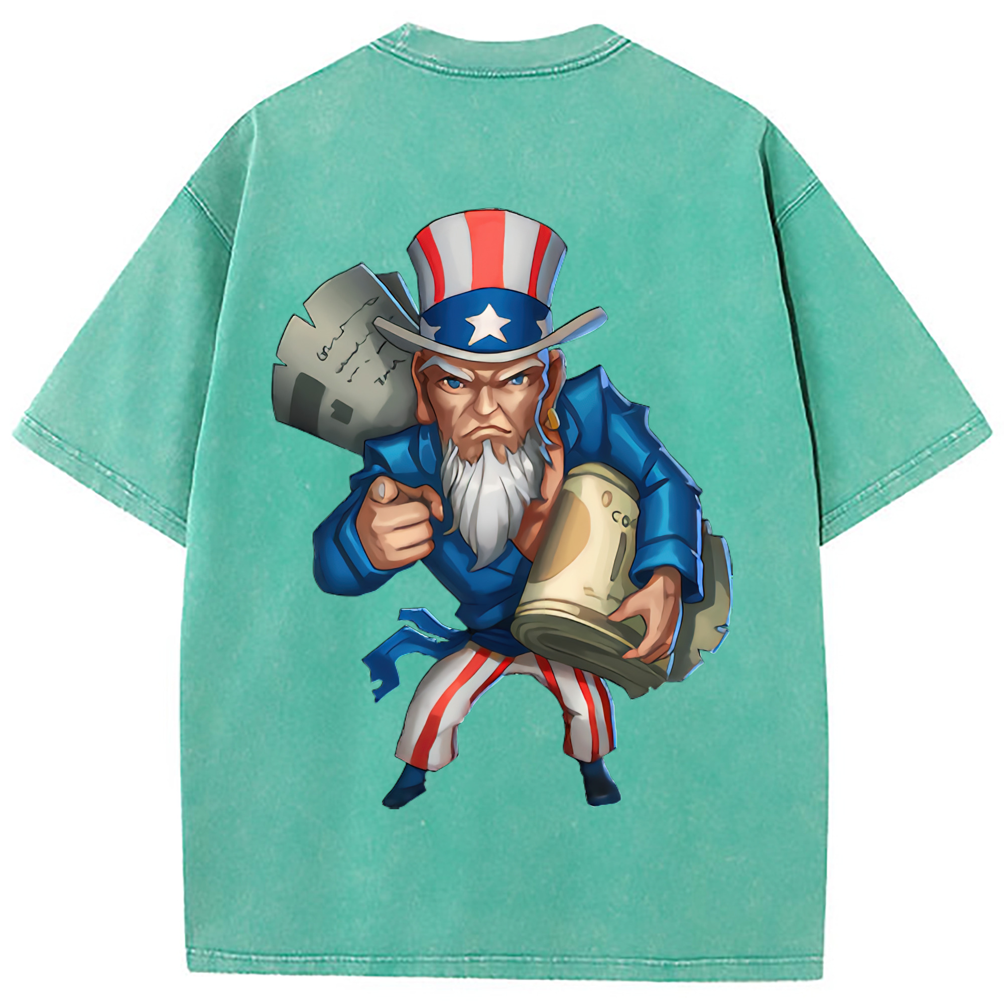 （画像用） リーグ・オブ・レジェンド League of Legends LOL 綿100% ヴィンテージ風 半袖Tシャツ（背面プリント）